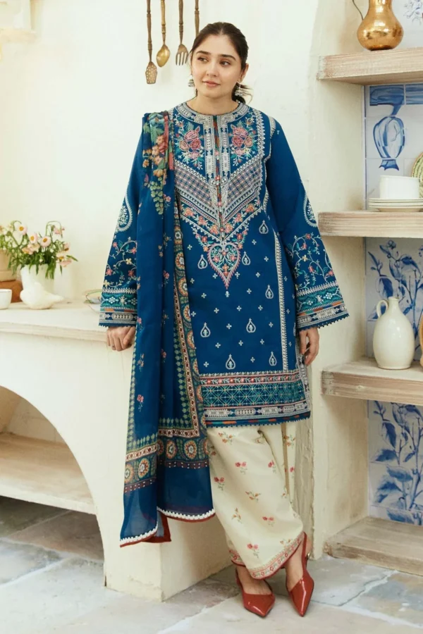 #Eid’s Beautiful Boutique Style Embroidery Lawn 3 Pc Dress